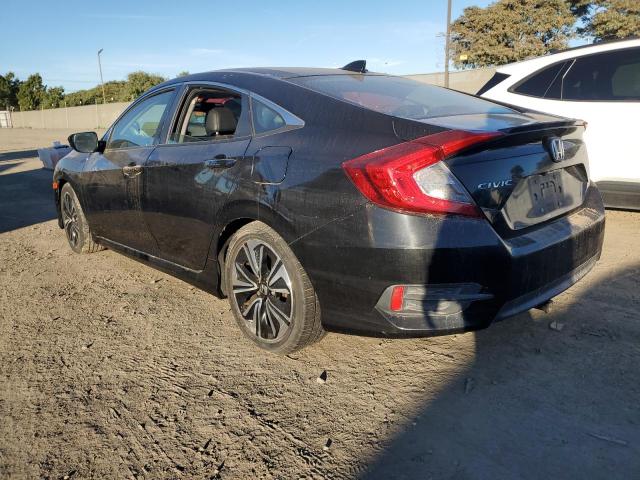 2HGFC1F77GH658241 - 2016 HONDA CIVIC EXL შავი ფოტო 2