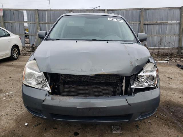 KNDMB233096317056 - 2009 KIA SEDONA EX BLUE photo 5