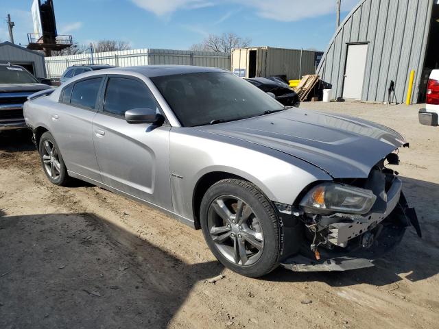 2C3CDXDT2EH156594 - 2014 DODGE CHARGER R/T SILVER photo 4