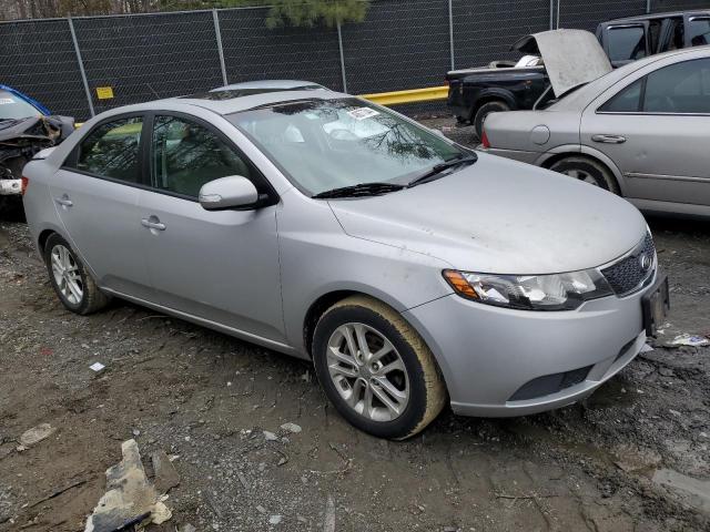 KNAFU4A28C5500286 - 2012 KIA FORTE EX SILVER photo 4