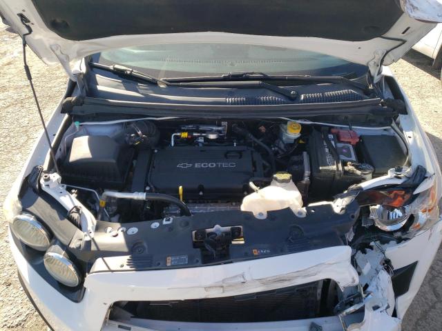 1G1JA6SH4C4153252 - 2012 CHEVROLET SONIC LS თეთრი ფოტო 12