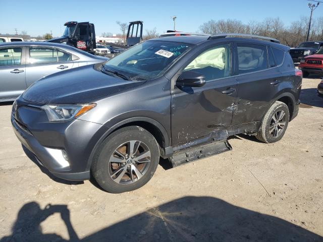 JTMRFREVXJD225566 - 2018 TOYOTA RAV4 ADVENTURE GRAY photo 1