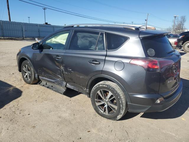 JTMRFREVXJD225566 - 2018 TOYOTA RAV4 ADVENTURE GRAY photo 2