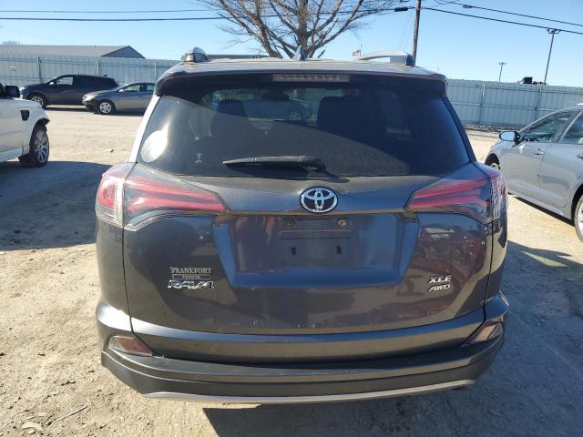 JTMRFREVXJD225566 - 2018 TOYOTA RAV4 ADVENTURE GRAY photo 6