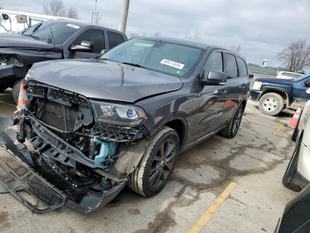 1C4RDJDG7JC115199 - 2018 DODGE DURANGO GT GRAY photo 1