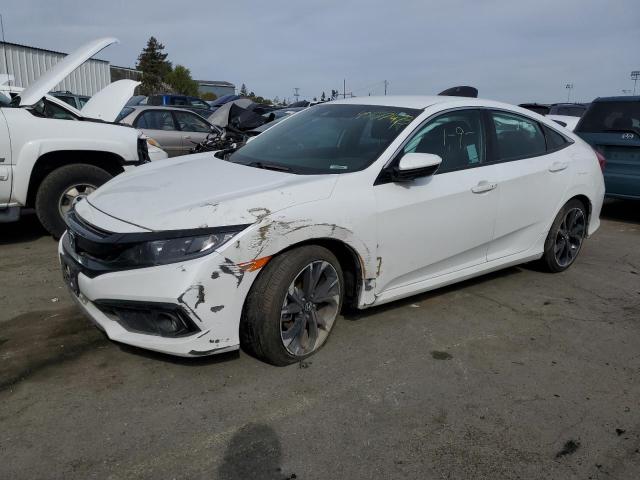 2HGFC2F89MH558572 - 2021 HONDA CIVIC SPORT 白色 照片 1