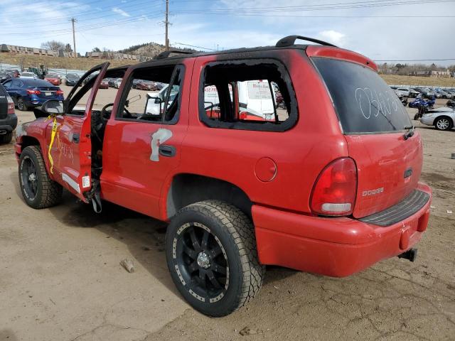 1B4HS28Z8XF559778 - 1999 DODGE DURANGO RED photo 2