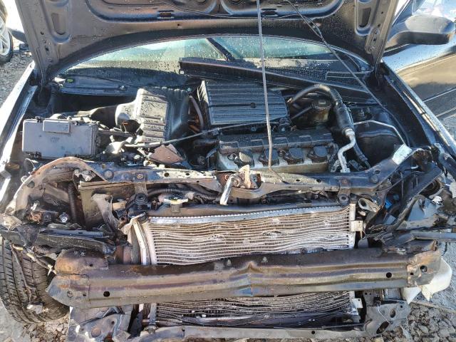 1HGES16345L022808 - 2005 HONDA CIVIC DX VP BLACK photo 11