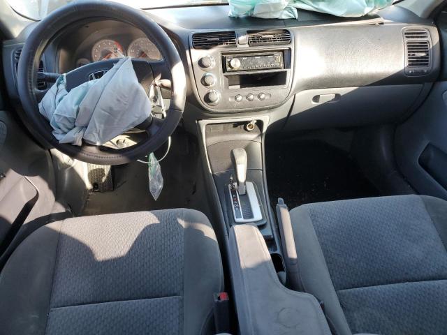 1HGES16345L022808 - 2005 HONDA CIVIC DX VP BLACK photo 8