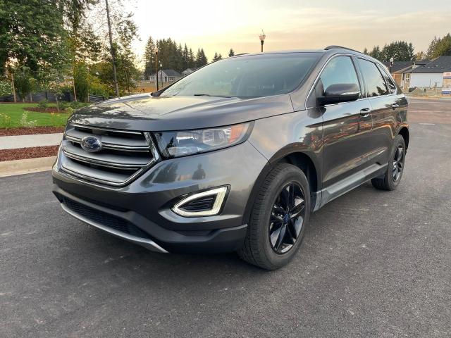 2FMPK3J81GBB95299 - 2016 FORD EDGE SEL GRAY photo 2