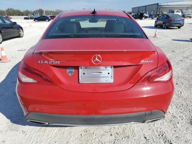 WDDSJ4GB7KN726826 - 2019 MERCEDES-BENZ CLA 250 4MATIC RED photo 6