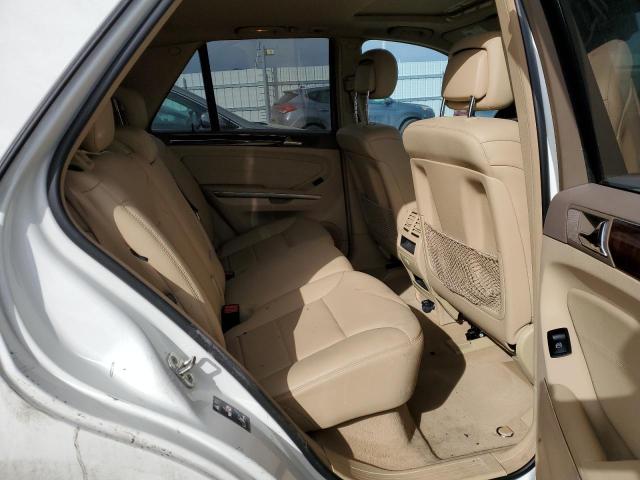 4JGBB8GB0BA638055 - 2011 MERCEDES-BENZ ML 350 4MATIC WHITE photo 11