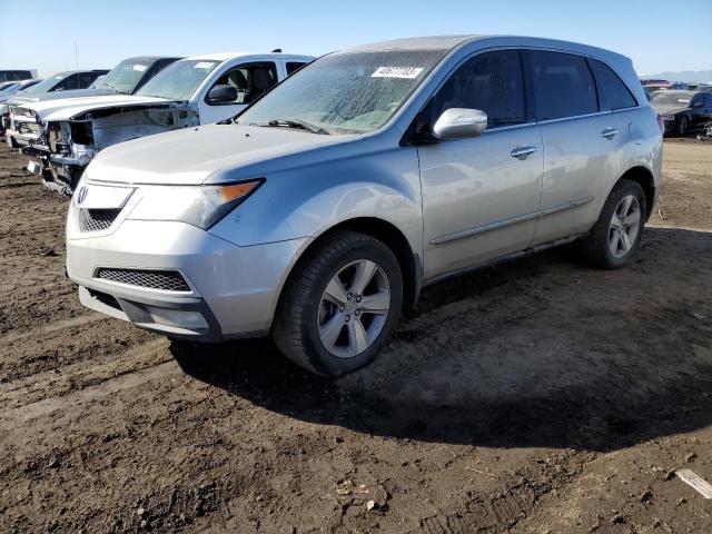 2HNYD2H31DH523881 - 2013 ACURA MDX TECHNOLOGY SILVER photo 1