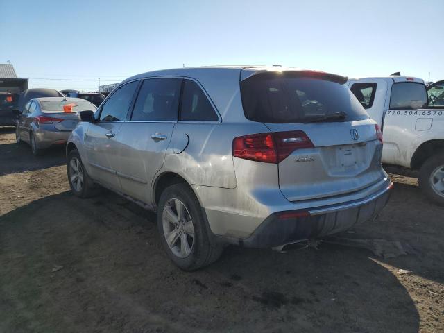 2HNYD2H31DH523881 - 2013 ACURA MDX TECHNOLOGY SILVER photo 2