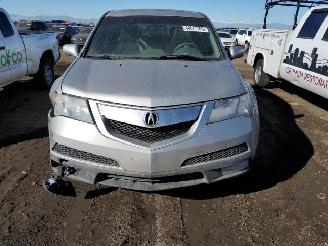 2HNYD2H31DH523881 - 2013 ACURA MDX TECHNOLOGY SILVER photo 5