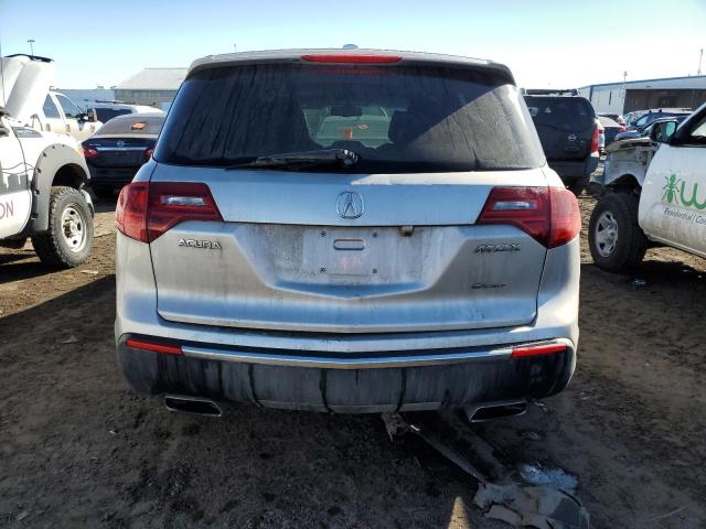 2HNYD2H31DH523881 - 2013 ACURA MDX TECHNOLOGY SILVER photo 6