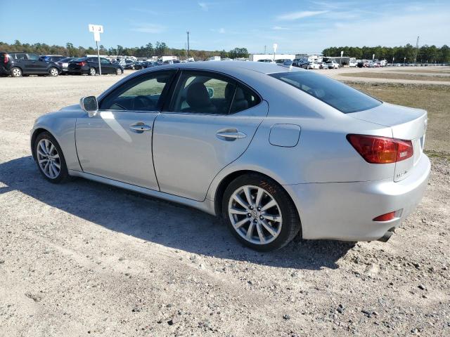 JTHBK262775046508 - 2007 LEXUS IS 250 SILVER photo 2