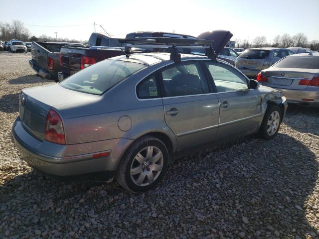 WVWAE63B95E026693 - 2005 VOLKSWAGEN PASSAT GLS TDI SILVER photo 3