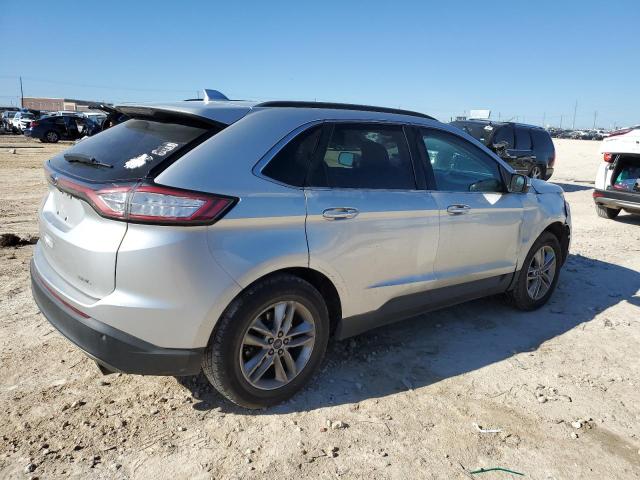 2FMTK3J88FBB77363 - 2015 FORD EDGE SEL SILVER photo 3