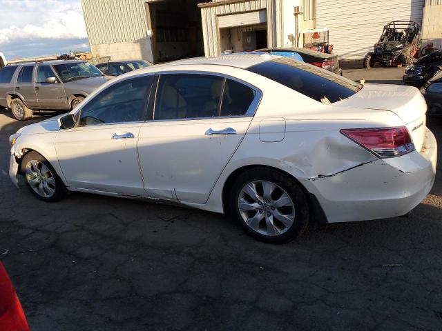 5KBCP3F81AB005400 - 2010 HONDA ACCORD EXL WHITE photo 2