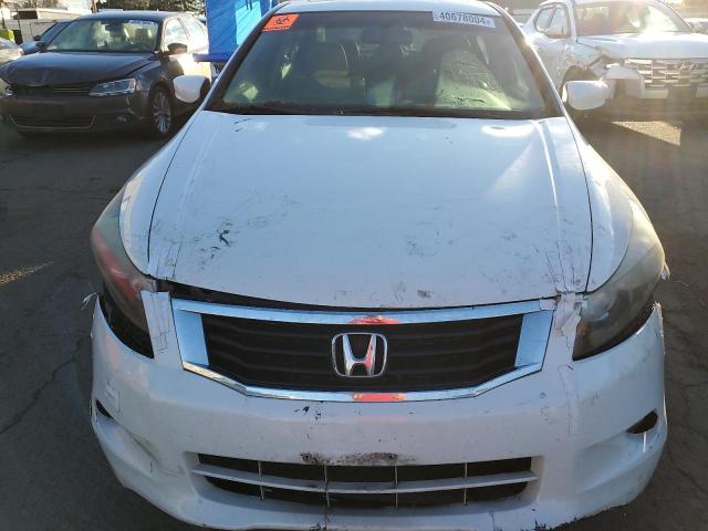 5KBCP3F81AB005400 - 2010 HONDA ACCORD EXL WHITE photo 5