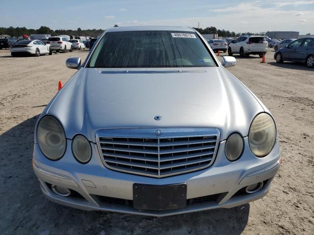 WDBUF22X58B246529 - 2008 MERCEDES-BENZ E 320 CDI SILVER photo 5