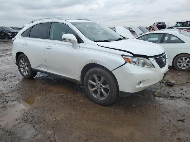 2T2ZK1BA4BC049476 - 2011 LEXUS RX 350 WHITE photo 4