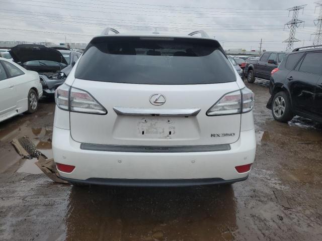 2T2ZK1BA4BC049476 - 2011 LEXUS RX 350 WHITE photo 6