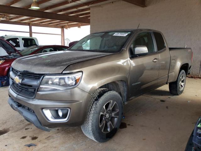 1GCHSCE38F1221155 - 2015 CHEVROLET COLORADO Z71 BROWN photo 1