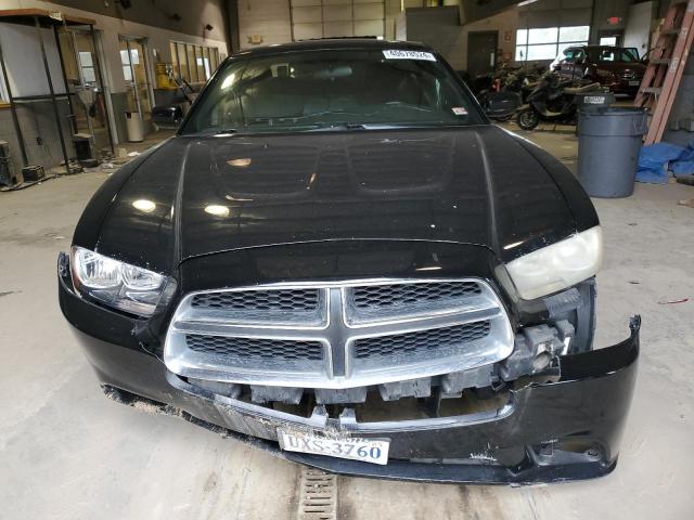 2C3CDXBG2CH162673 - 2012 DODGE CHARGER SE BLACK photo 5