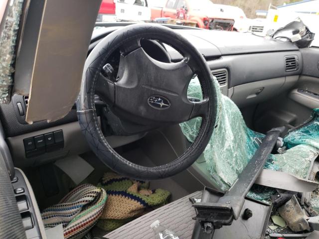 JF1SG65664H718217 - 2004 SUBARU FORESTER 2.5XS SILVER photo 8