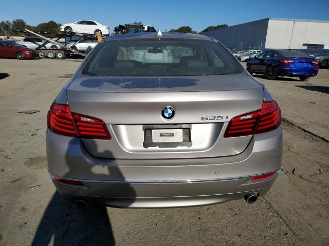 WBA5B1C51FG125440 - 2015 BMW 535 I SILVER photo 6