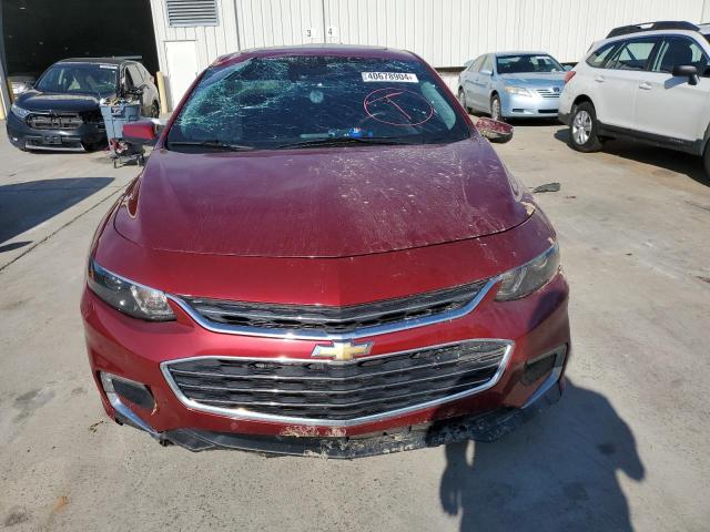 1G1ZE5ST4HF213094 - 2017 CHEVROLET MALIBU LT MAROON photo 5