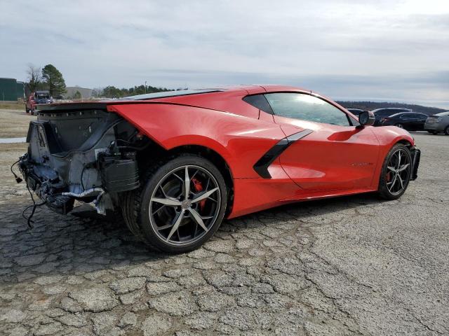 1G1YA2D46N5118212 - 2022 CHEVROLET CORVETTE STINGRAY 1LT RED photo 3