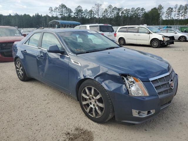 1G6DU57V890123937 - 2009 CADILLAC CTS HI FEATURE V6 BLUE photo 4