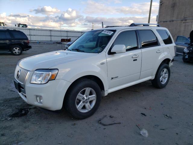 4M2CU29319KJ14031 - 2009 MERCURY MARINER HYBRID WHITE photo 1