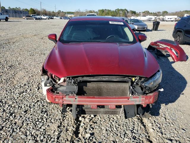 3FA6P0LU8HR314601 - 2017 FORD FUSION SE HYBRID MAROON photo 5