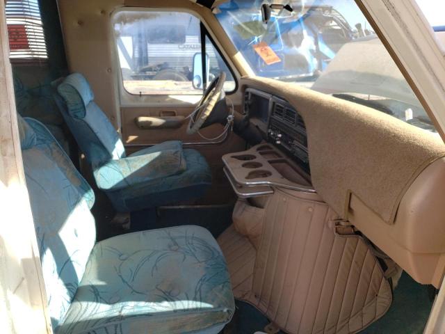 1FDKE30L4DHB13166 - 1983 FORD ECONOLINE E350 CUTAWAY VAN TWO TONE photo 5