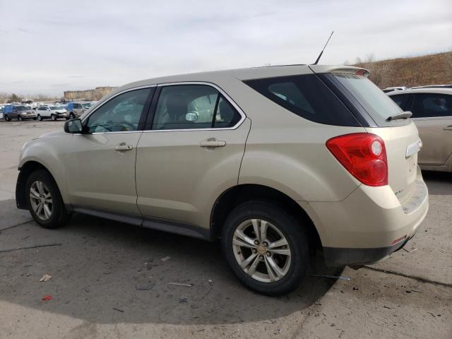 2GNFLCEKXC6112479 - 2012 CHEVROLET EQUINOX LS GOLD photo 2