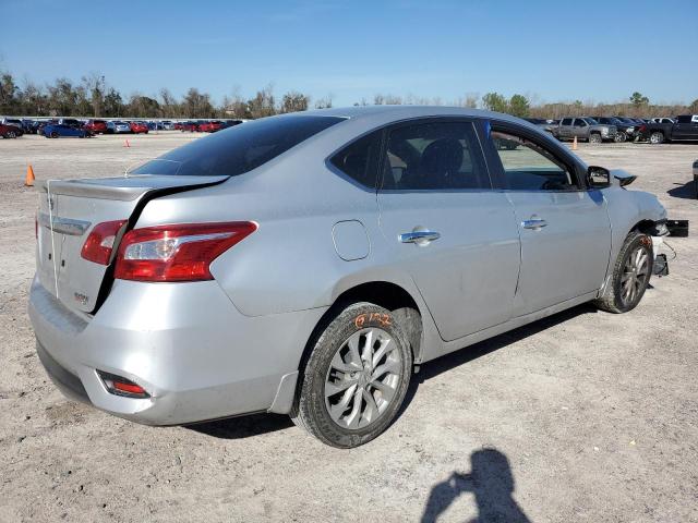 3N1AB7AP6KY378838 - 2019 NISSAN SENTRA S SILVER photo 3