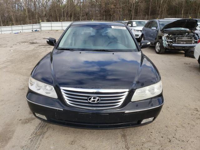 KMHFC46F79A420054 - 2009 HYUNDAI AZERA SE BLACK photo 5