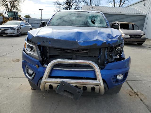 1GCHSCENXJ1120421 - 2018 CHEVROLET COLORADO LT BLUE photo 5