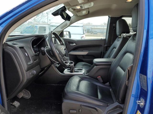 1GCHSCENXJ1120421 - 2018 CHEVROLET COLORADO LT BLUE photo 7