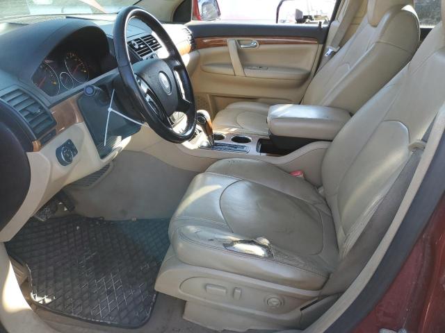 5GZEV23758J188417 - 2008 SATURN OUTLOOK XR წითელი ფოტო 7
