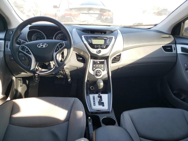 KMHDH4AE7CU334076 - 2012 HYUNDAI ELANTRA GLS SILVER photo 8