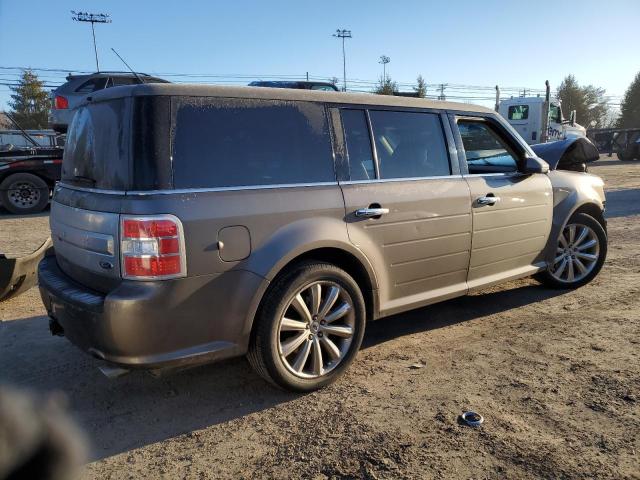 2FMGK5D81KBA26383 - 2019 FORD FLEX LIMITED GRAY photo 3