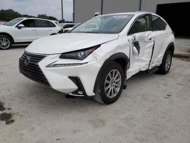 JTJDARBZ6M5035193 - 2021 LEXUS NX 300 BASE Biały zdjęcie 2