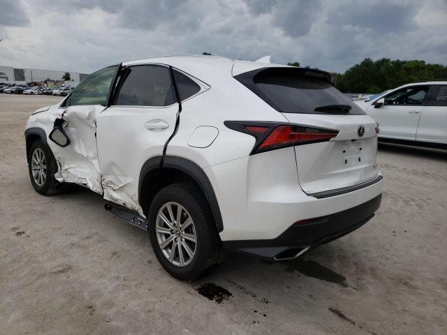 JTJDARBZ6M5035193 - 2021 LEXUS NX 300 BASE Biały zdjęcie 3