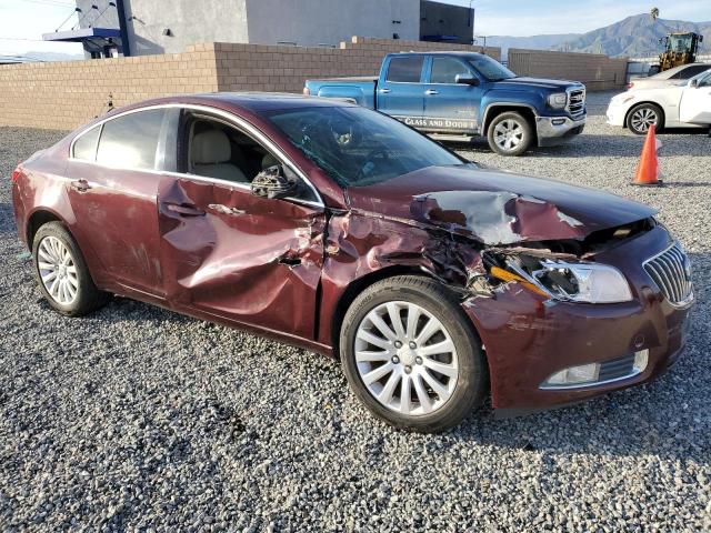 W04GY5GV1B1120113 - 2011 BUICK REGAL CXL BURGUNDY photo 4