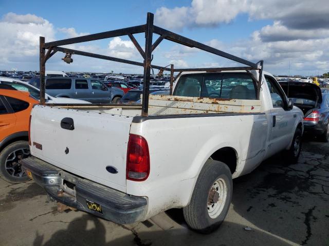 1FTNF20L51EA37740 - 2001 FORD F250 SUPER DUTY WHITE photo 3